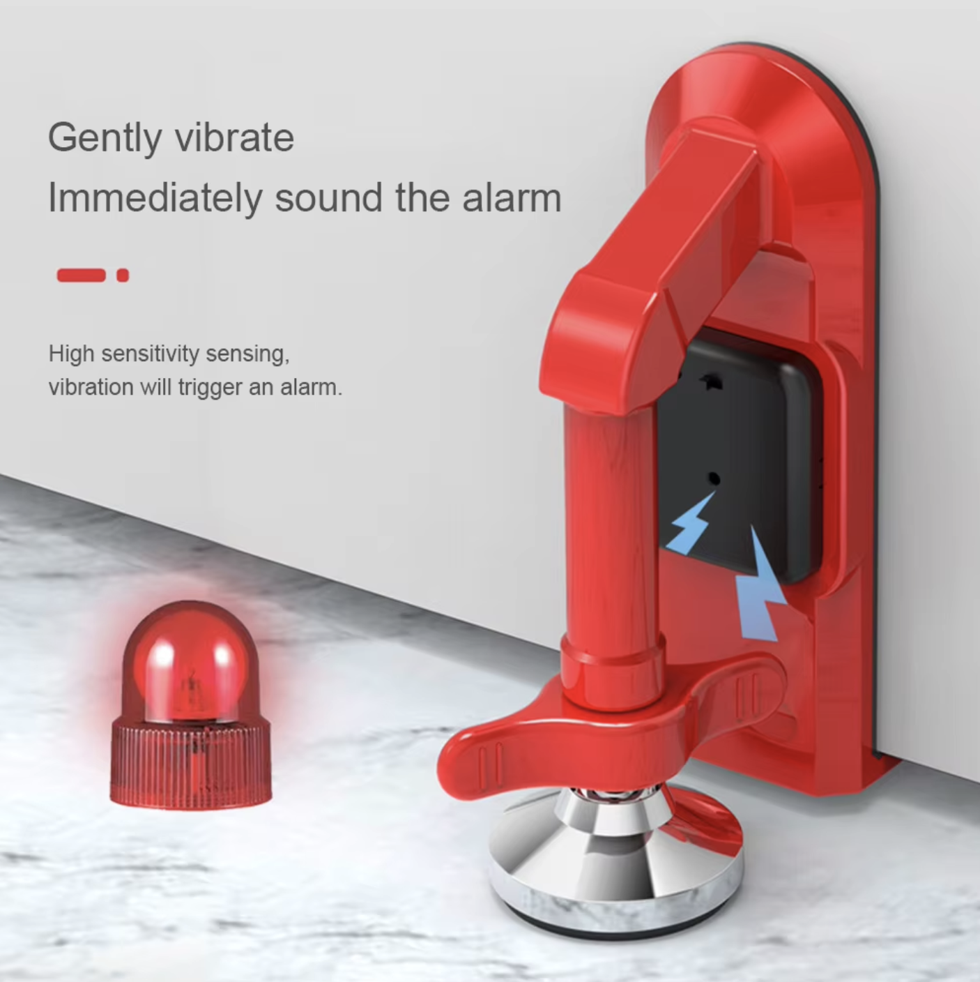 HHT™ Portable Alarm Door Stopper